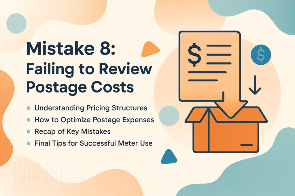 Mistake 8: Failing to Review Postage Costs